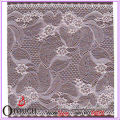 Beautiful light purple geometric stretch lace